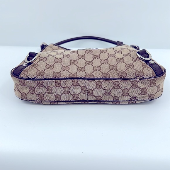 Authentic GUCCI Abbey GG Monogram Hobo- Tan - Picture 15 of 17